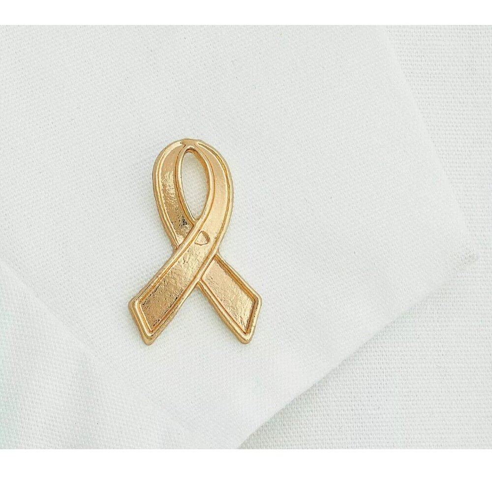 12 Gold Ribbon Childhood Cancer Awareness Tac Pin ~ Bulk Pack